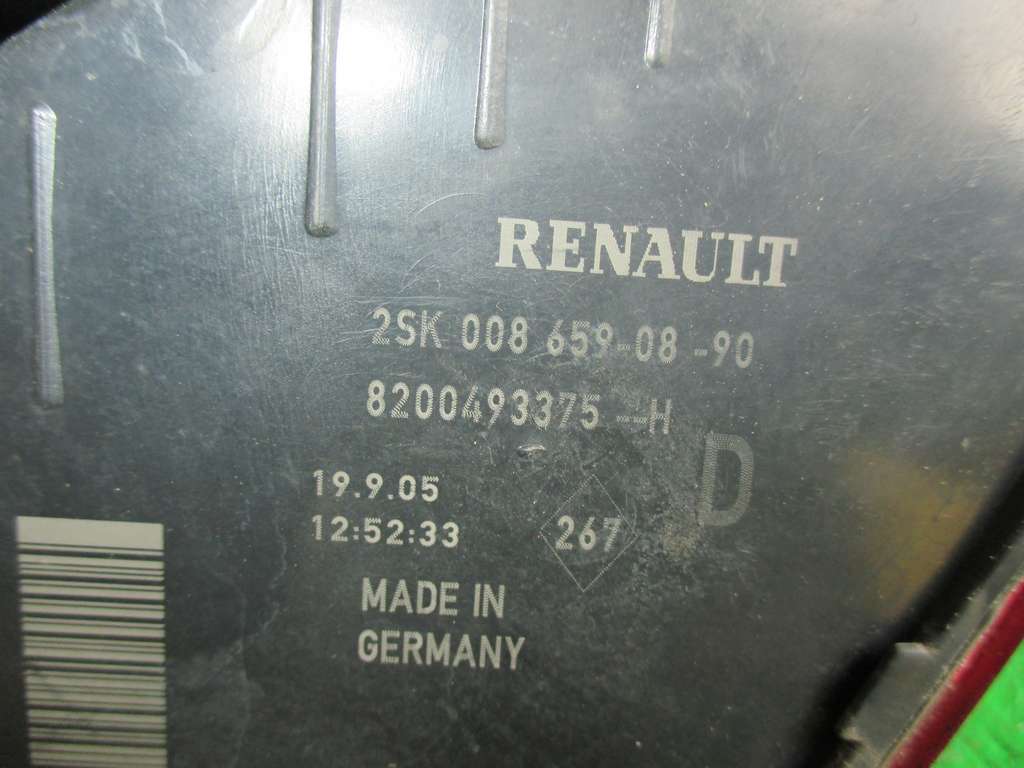 RENAULT SCENIC JM1N СТОП ПРАВЫЙ 2SK008659-08-90 Renault Scenic