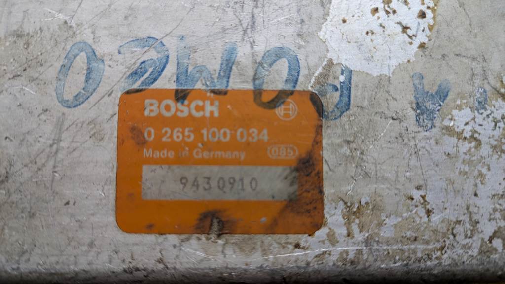 0 265 100 034 BOSCH БЛОК ДИНАМИКИ ТОРМОЗА ALFA ROMERO Alfa Romeo 164