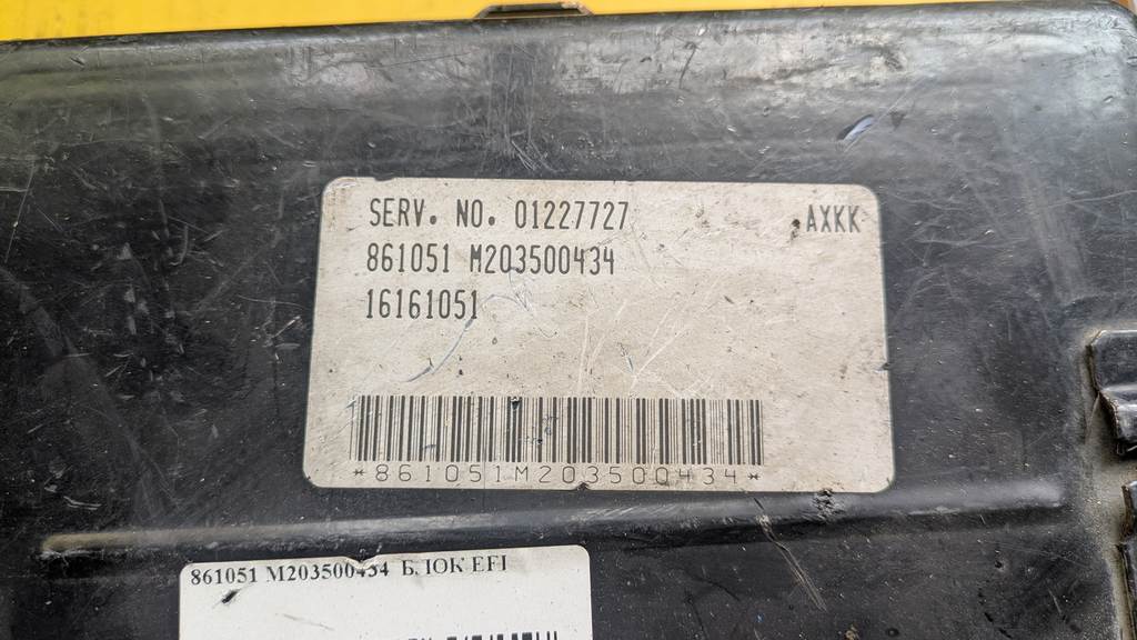 M203500434 БЛОК EFI BUICK REGAL Buick Regal