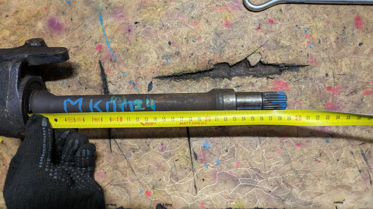 PREMACY CP19S ПРИВОД ПЕРЕДНИЙ ПРАВЫЙ 24/26 MКПП Mazda Premacy 7