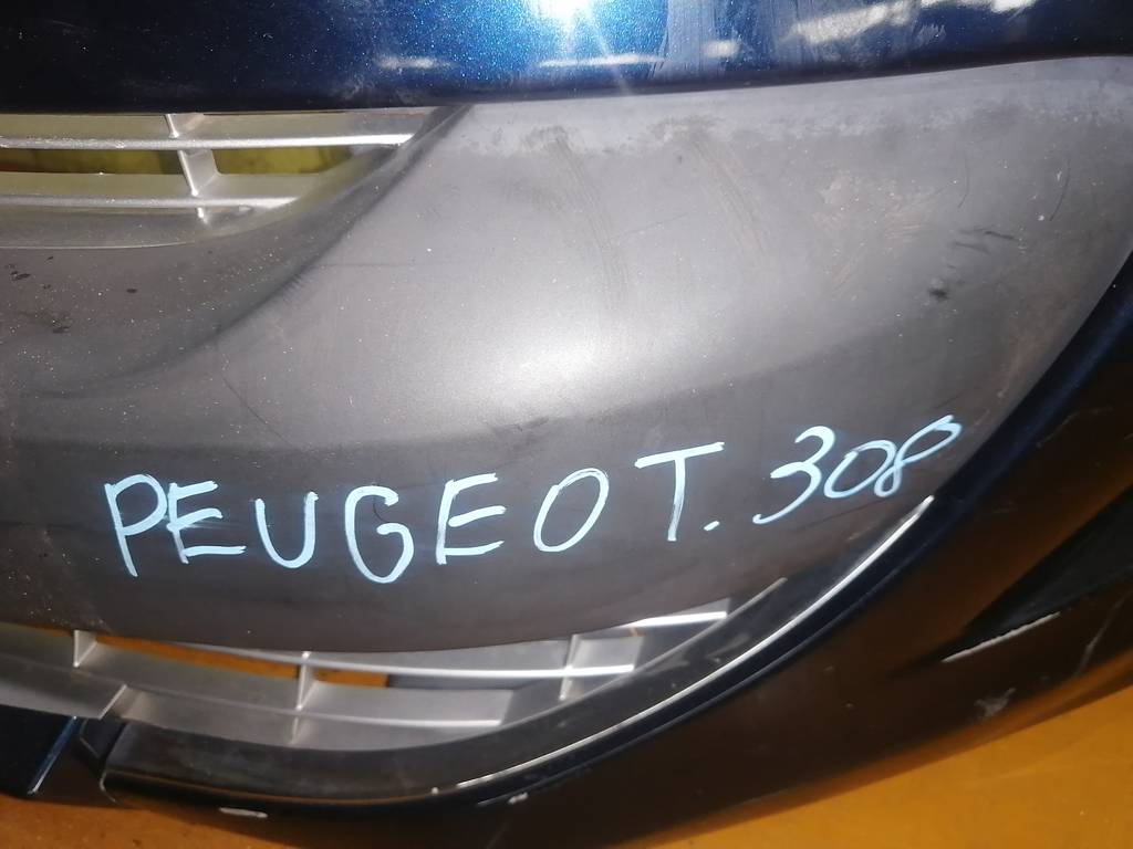 PEUGEOT 308 4E БАМПЕР ПЕРЕДНИЙ С ТУМАНКАМИ Peugeot 308