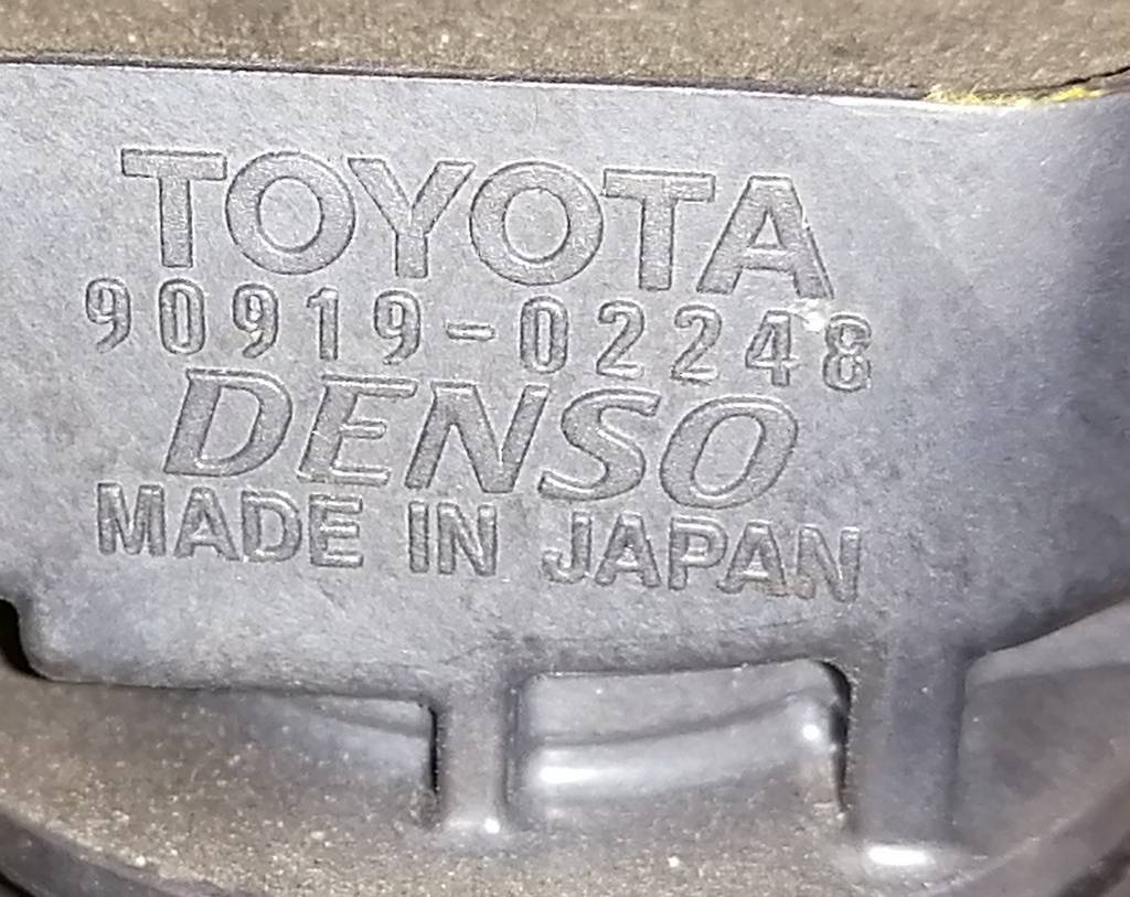 1NZFE КАТУШКА ЗАЖИГАНИЯ 90919-02248 Toyota Sienta