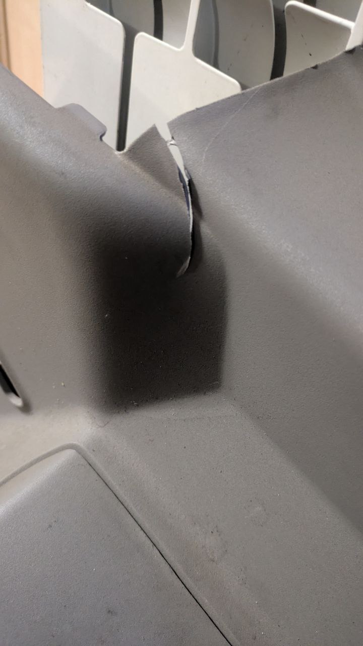 обшивка багажника Nissan X-Trail 3