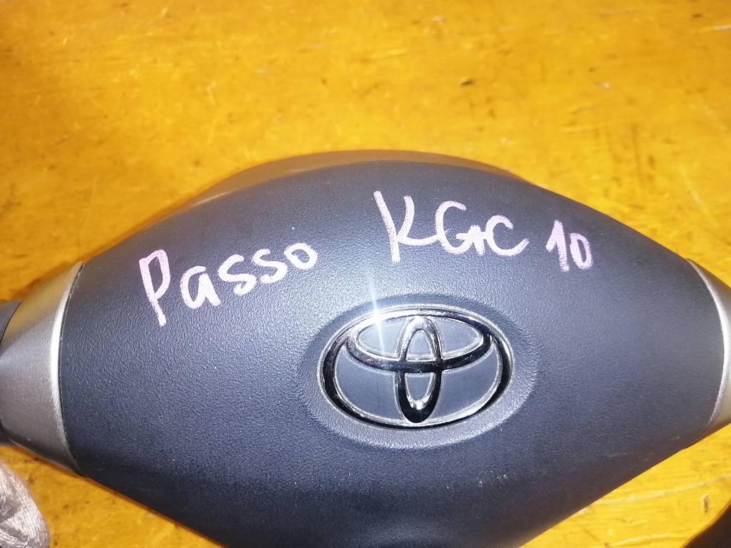 PASSO KGC10 РУЛЬ+AIRBAG НАКЛАДКА Toyota Passo