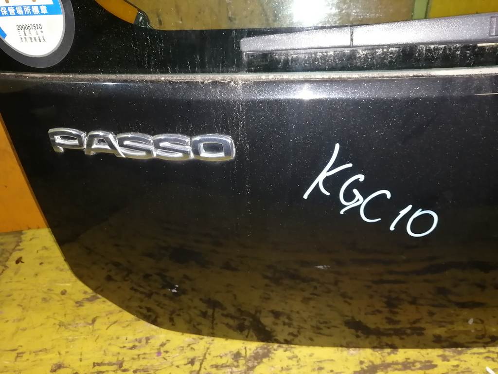 PASSO KGC10 ДВЕРЬ 5-Я Toyota Passo