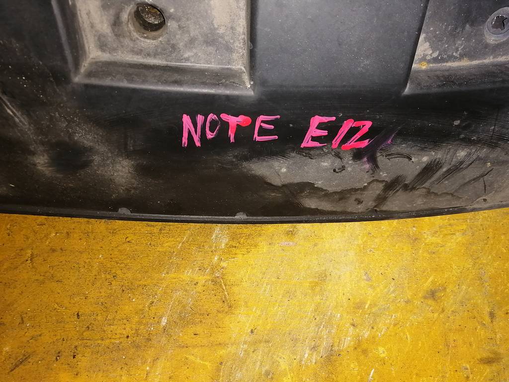 NOTE E12 ЗАЩИТА БАМПЕРА Nissan Note