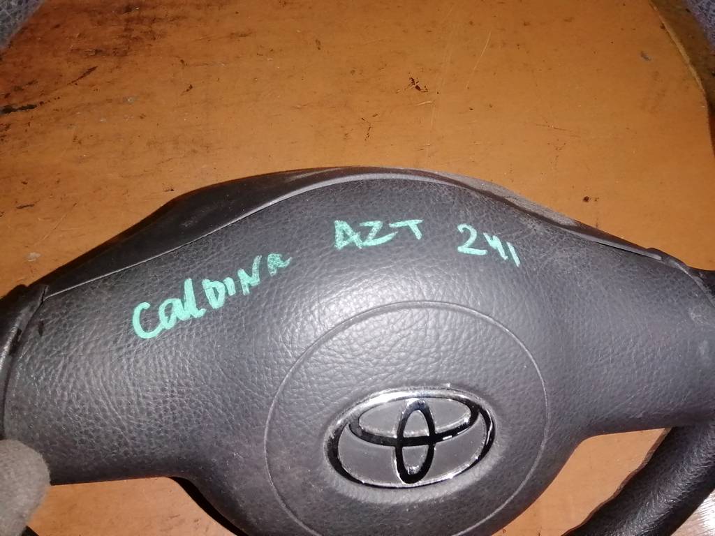 CALDINA AZT241 НАКЛАДКА AIRBAG+РУЛЬ Toyota Caldina