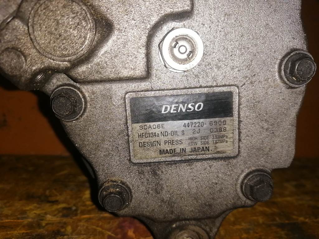 EF-DET КОМПРЕССОР КОНДИЦИОНЕРА 447220-6900 Daihatsu Terios Kid