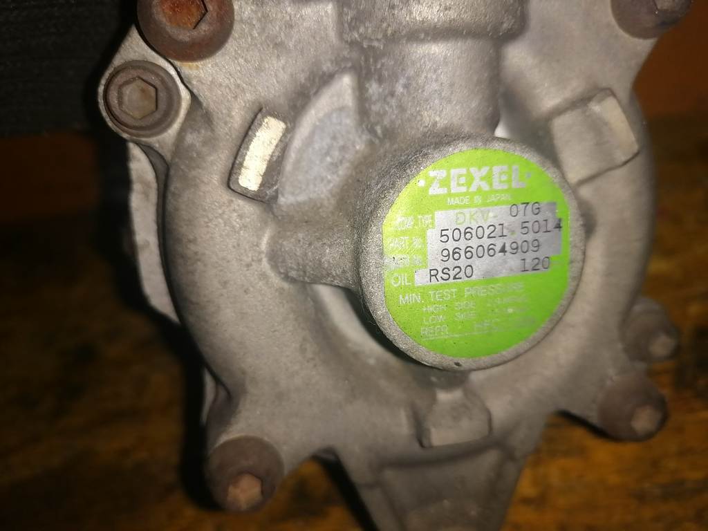 K6A КОМПРЕССОР КОНДИЦИОНЕРА 506021 5014 Suzuki Jimny