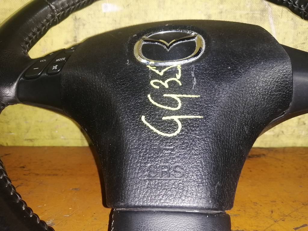 ATENZA GG3S РУЛЬ (КОЖА)+НАКЛАДКА AIRBAG С ПАТРОНОМ Mazda Atenza