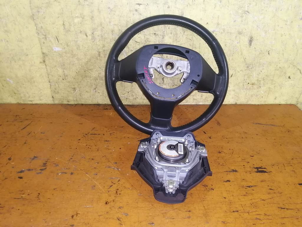 SWIFT ZC71S РУЛЬ (КОЖА)+AIRBAG НАКЛАДКА С ПАТРОНОМ Suzuki Swift