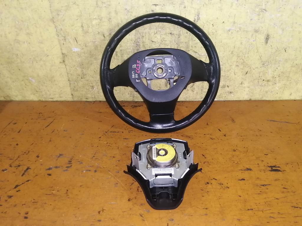 ATENZA GG3S РУЛЬ (КОЖА)+AIRBAG НАКЛАДКА С ПАТРОНОМ Mazda Atenza