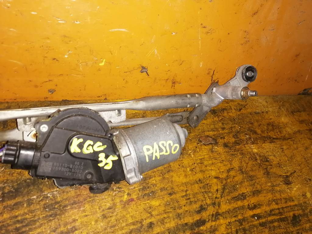 PASSO KGC35 ТРАПЕЦИЯ+МОТОР ДВОРНИКОВ Toyota Passo