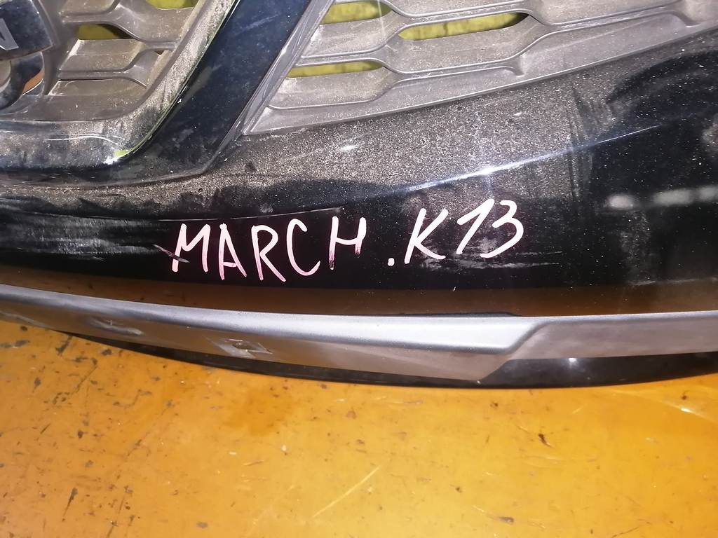 MARCH K13 БАМПЕР ПЕРЕДНИЙ Nissan March