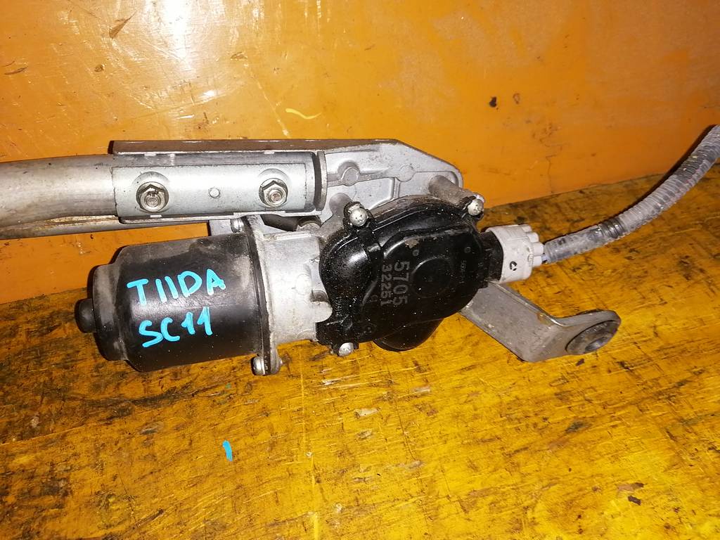 TIIDA LATIO SC11 ТРАПЕЦИЯ+МОТОР ДВОРНИКОВ Nissan Tiida Latio