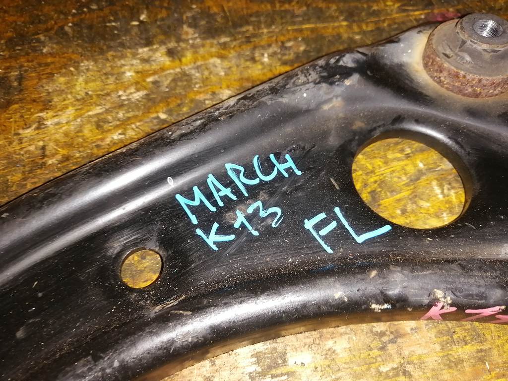 MARCH K13 РЫЧАГ ПЕРЕДНИЙ ЛЕВЫЙ Nissan March 1
