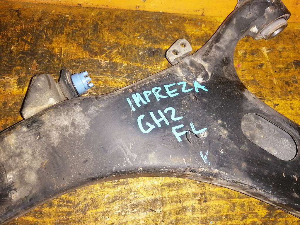 IMPREZA GH2 РЫЧАГ ПЕРЕДНИЙ ЛЕВЫЙ+ШАРОВАЯ, дефект Subaru Impreza