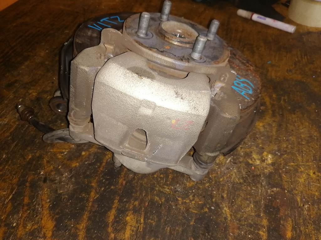 VITZ KSP90 СТУПИЦА ПЕРЕДНЯЯ ЛЕВАЯ ABS Toyota Vitz 1
