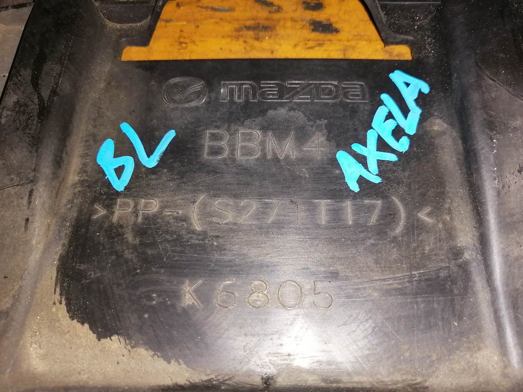 AXELA BL5FP ЗАЩИТА ДВС Mazda Axela 1