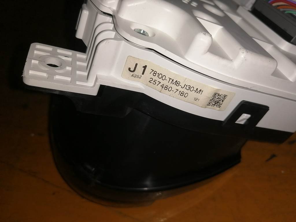 INSIGHT ZE2 ЩИТОК ПРИБОРОВ 78100-TM8-J130-M1 Honda Insight 1
