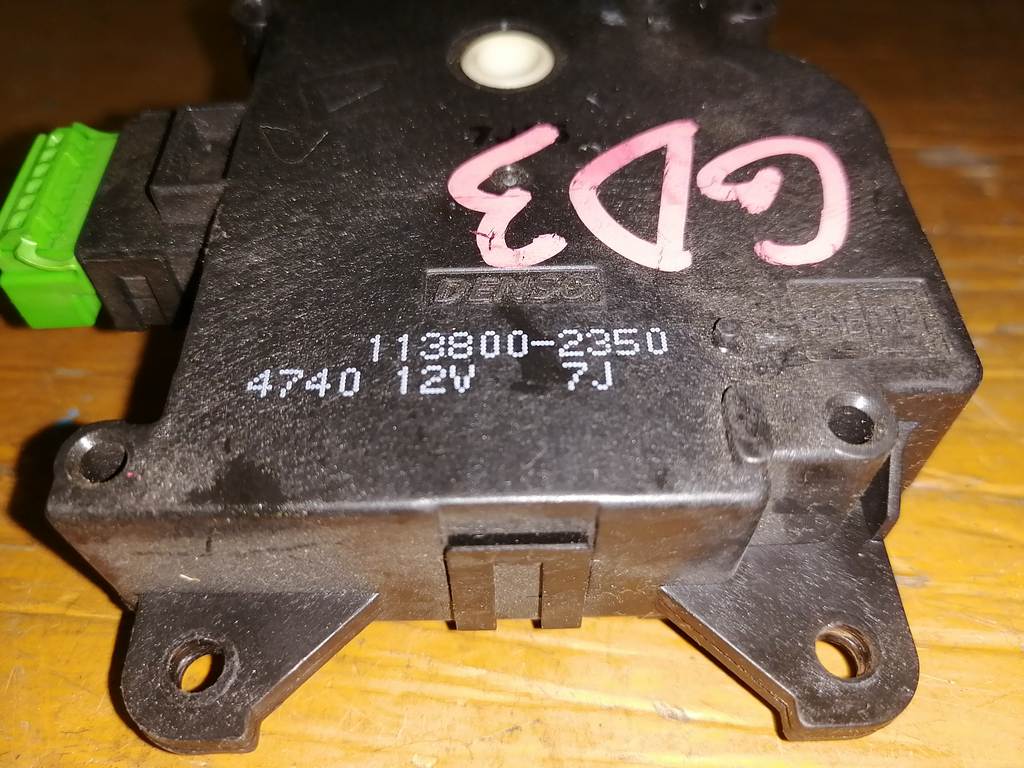 FIT GD3 СЕРВОПРИВОД ЗАСЛОНОК ПЕЧКИ 113800-2350 Honda Fit 1