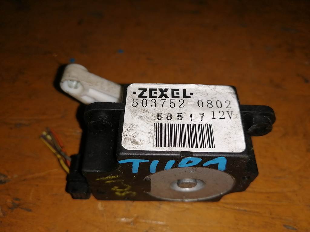 TIIDA LATIO SC11 СЕРВОПРИВОД ЗАСЛОНОК ПЕЧКИ 503752-0802 Nissan Tiida Latio 1