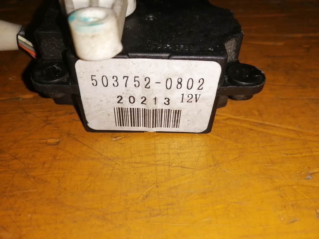 NOTE E11 СЕРВОПРИВОД ЗАСЛОНОК ПЕЧКИ 503752-0802 Nissan Note 1