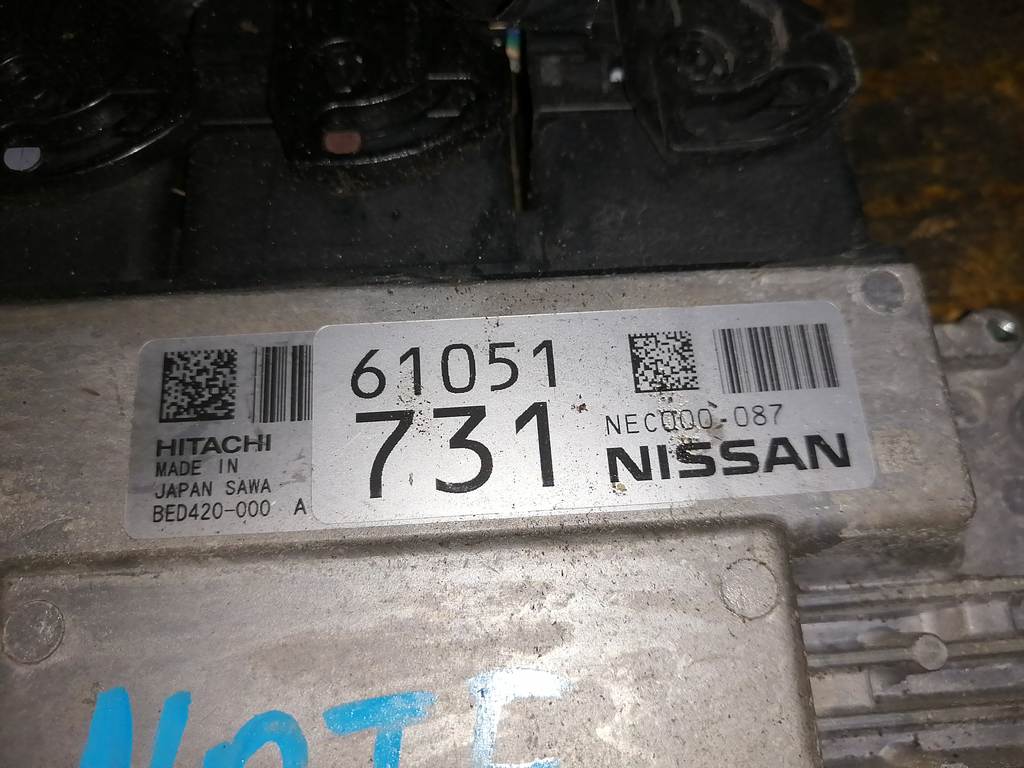 BED420-000 БЛОК УПР. ДВС Nissan Note 1