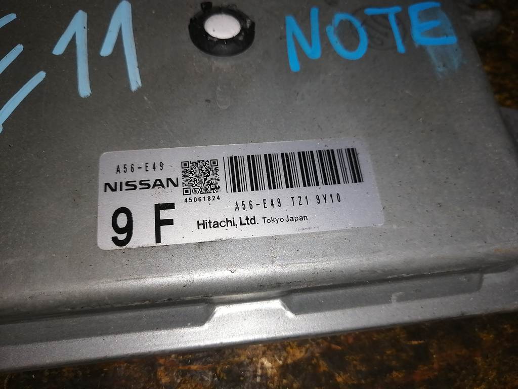 A56-E49 TZ1 9Y10 БЛОК УПР. ДВС Nissan Note 1
