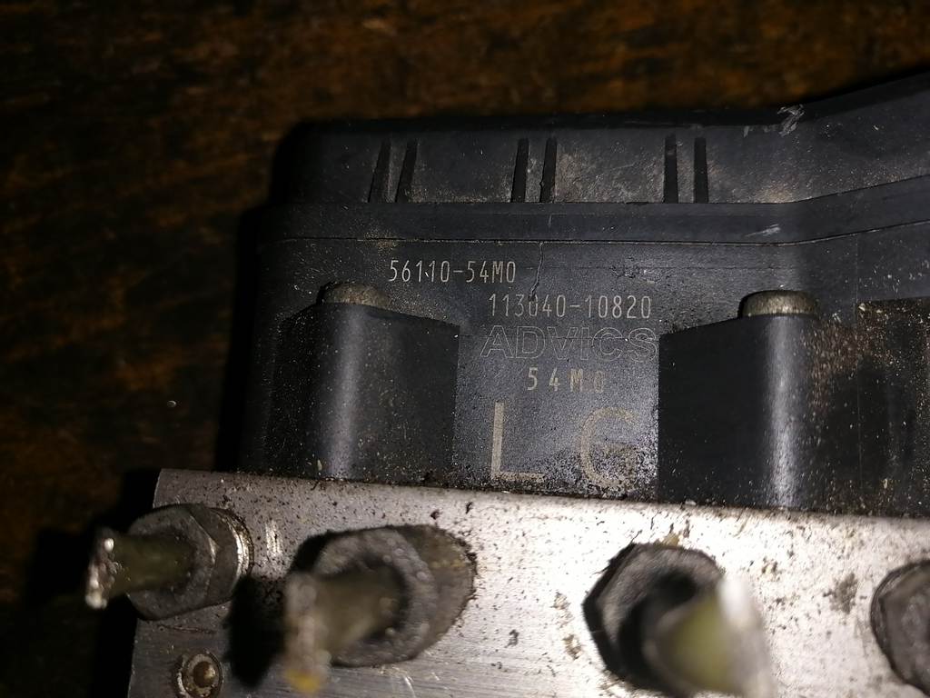 SOLIO MA15S БЛОК ABS 56110-54M0 Suzuki Solio 1
