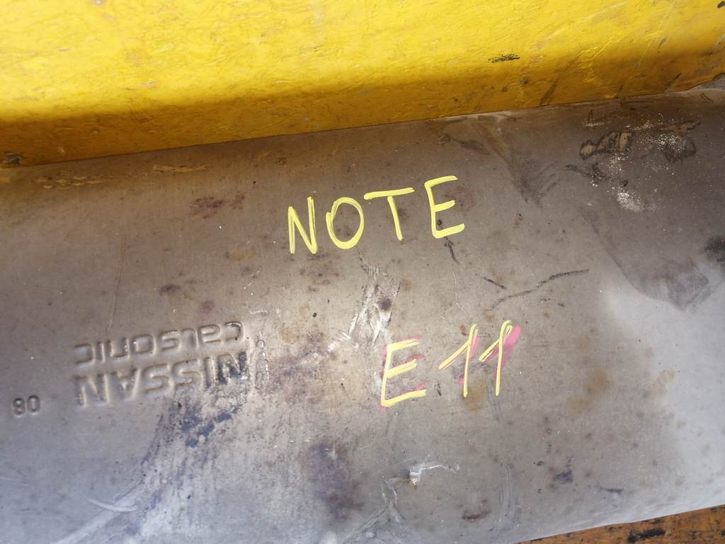 NOTE E11 БОЧКА ГЛУШИТЕЛЯ Nissan Note 1