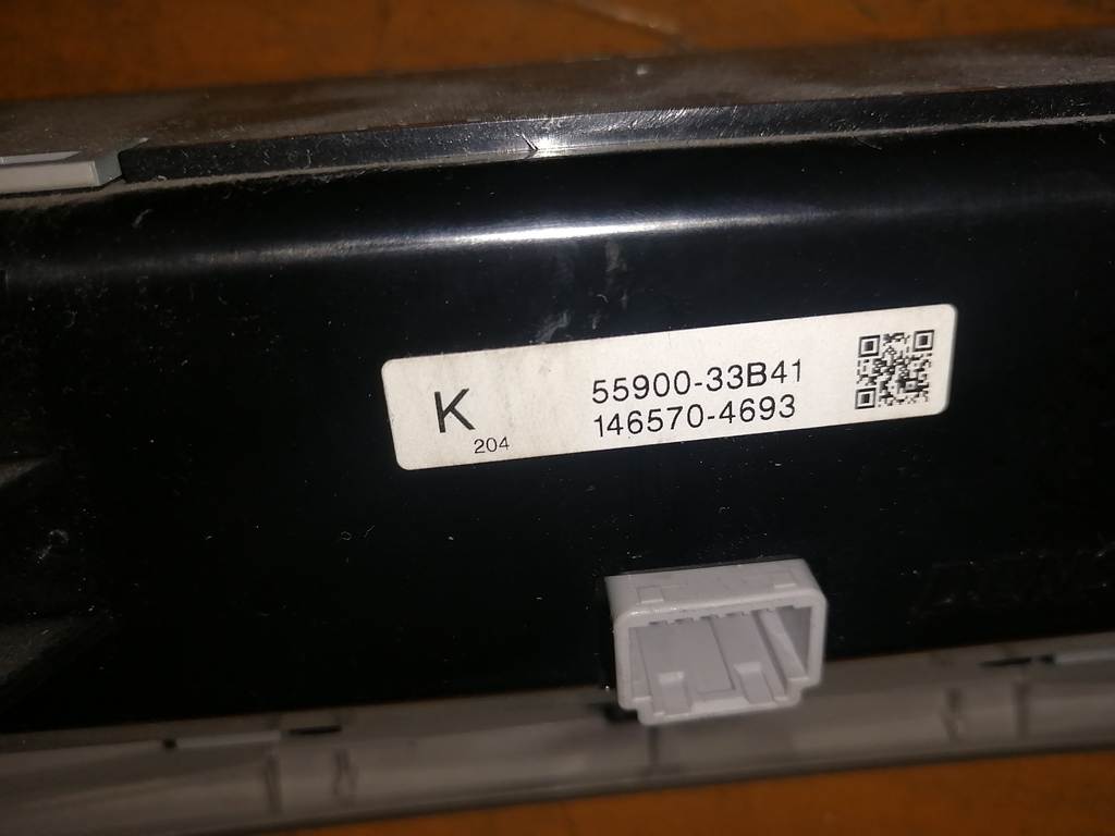 CAMRY ACV40 КЛИМАТ-КОНТРОЛЬ 55900-33B41 Toyota Camry 1
