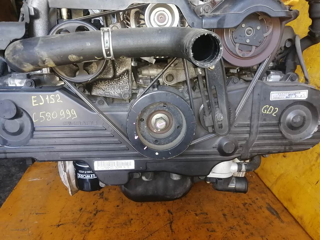 EJ152 №C580999 ДВИГАТЕЛЬ, цена за голый мотор Subaru Impreza 1