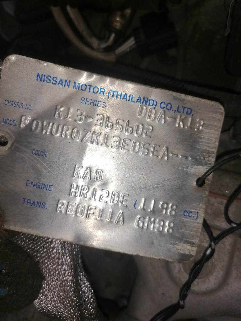 RE0F11A GM38 АКПП Nissan March 4