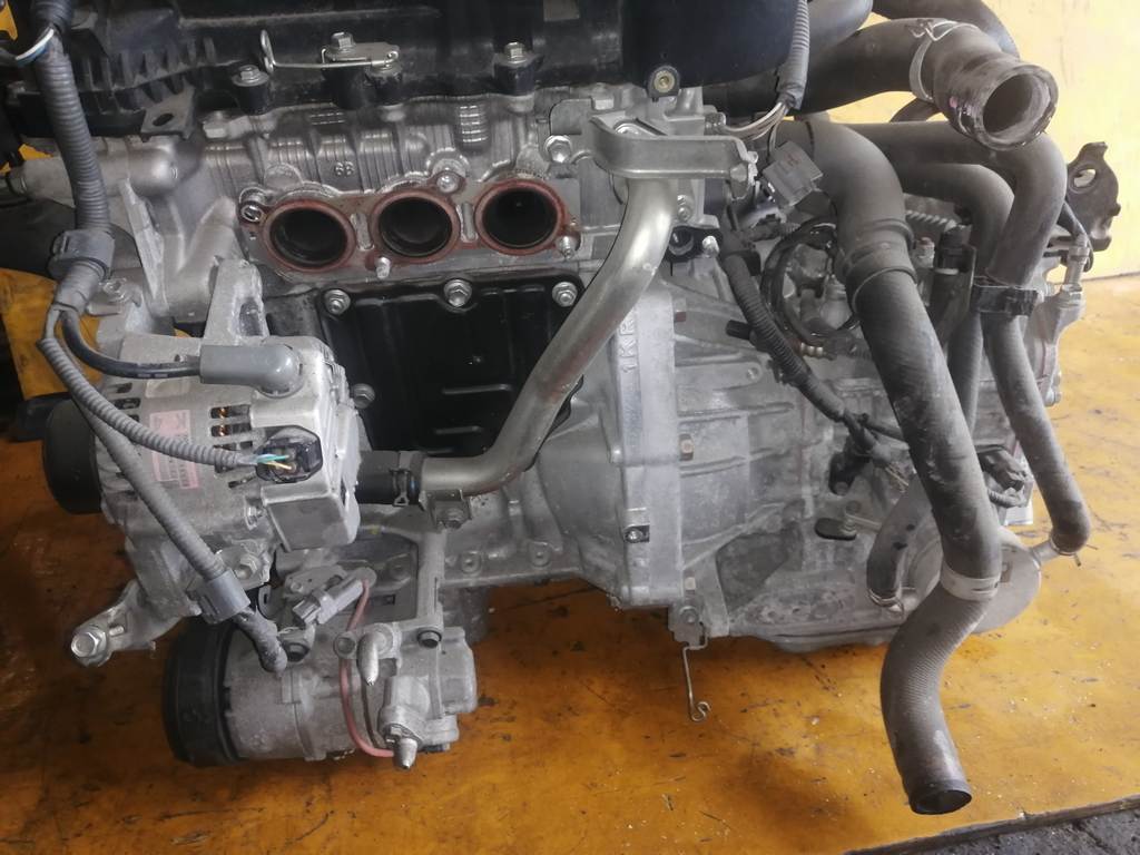 1KRFE №1073243 ДВИГАТЕЛЬ, цена за голый мотор Toyota Vitz 4