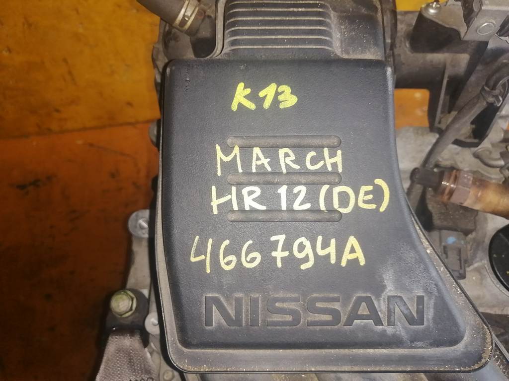 HR12DE №466794A ДВИГАТЕЛЬ, цена за голый мотор Nissan March 1