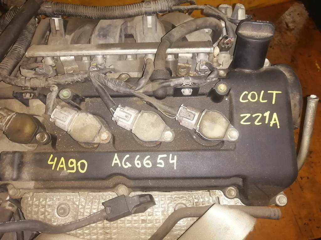 4A90 №AG6654 ДВИГАТЕЛЬ, цена за голый мотор Mitsubishi Colt 1
