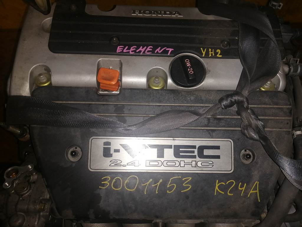 K24A №3001153 ДВИГАТЕЛЬ i-vtec, цена за голый мотор Honda Element 1