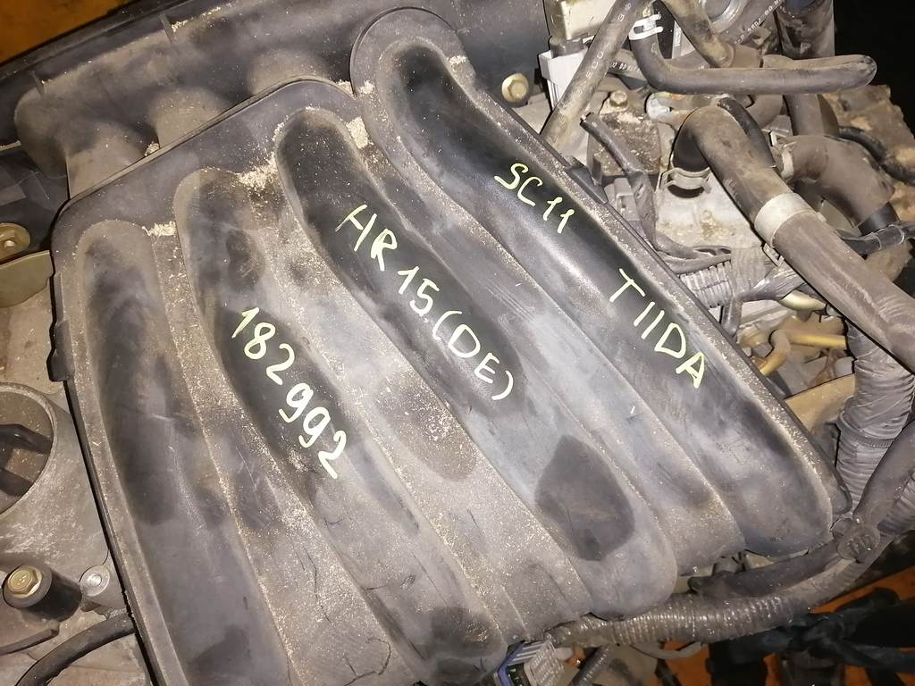 HR15DE №182992 ДВИГАТЕЛЬ, цена за голый мотор Nissan Tiida Latio 1