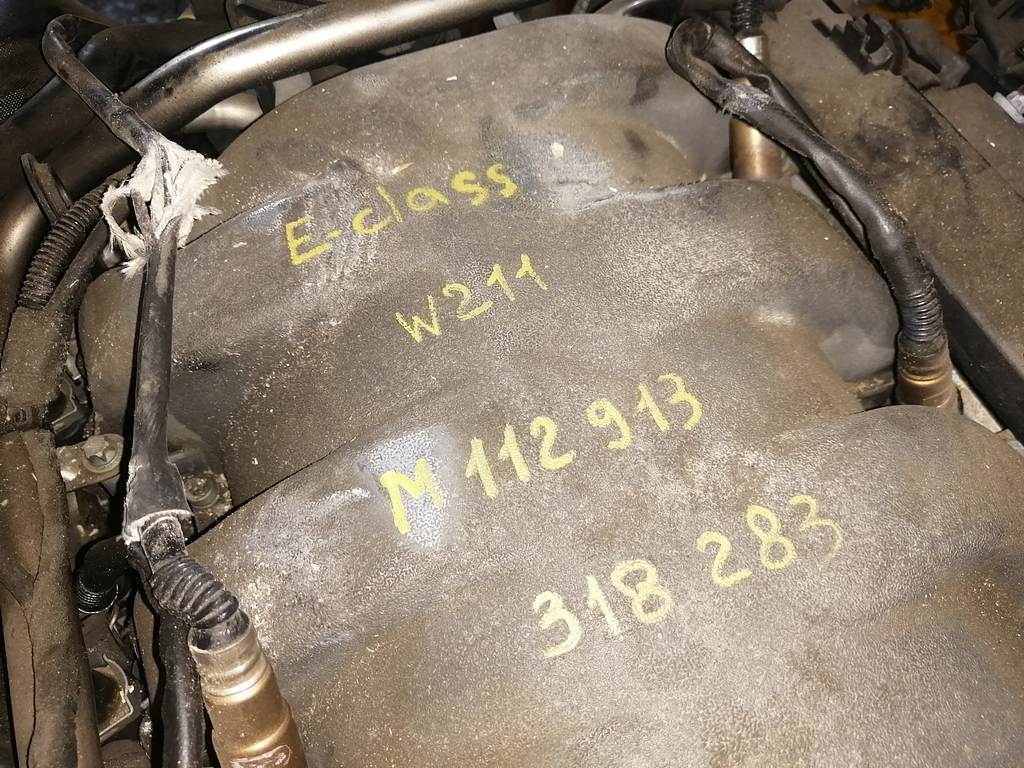 M112.913 №318283 ДВИГАТЕЛЬ, цена за голый мотор Mercedes-Benz E-Class 1