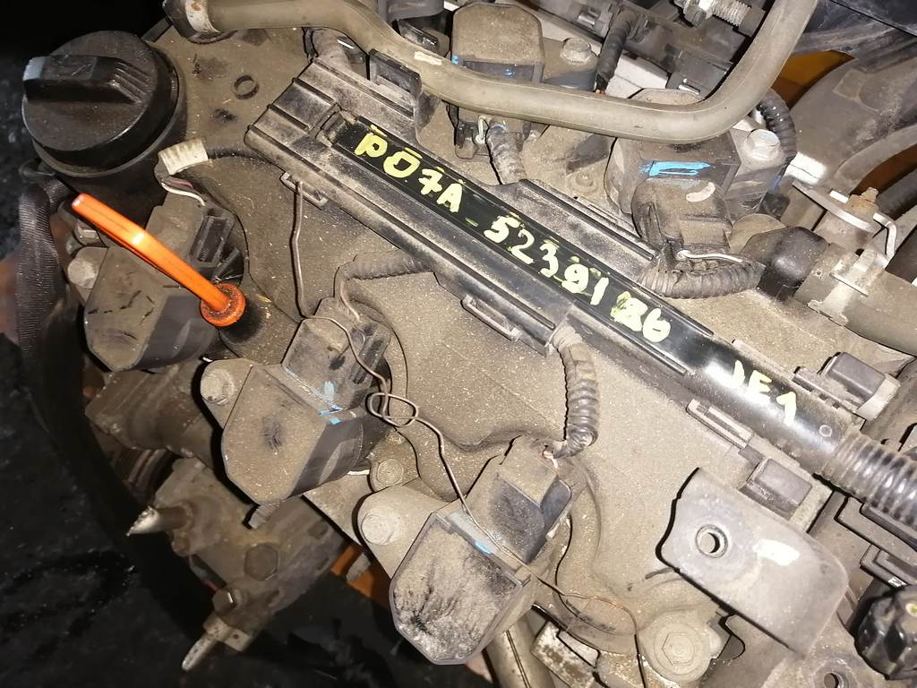 P07A №5239186 ДВИГАТЕЛЬ, цена за голый мотор Honda Zest 1
