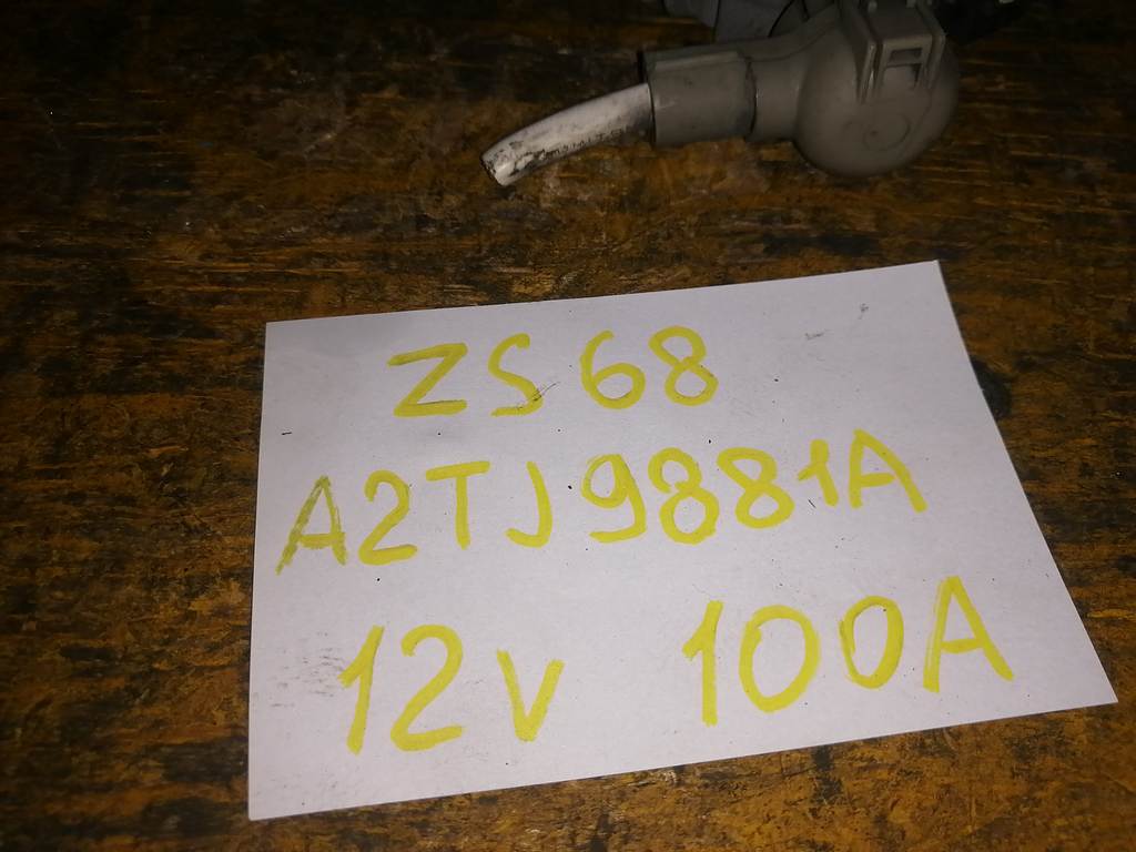 ZY-VE ГЕНЕРАТОР A2TJ9881A Mazda Axela 1