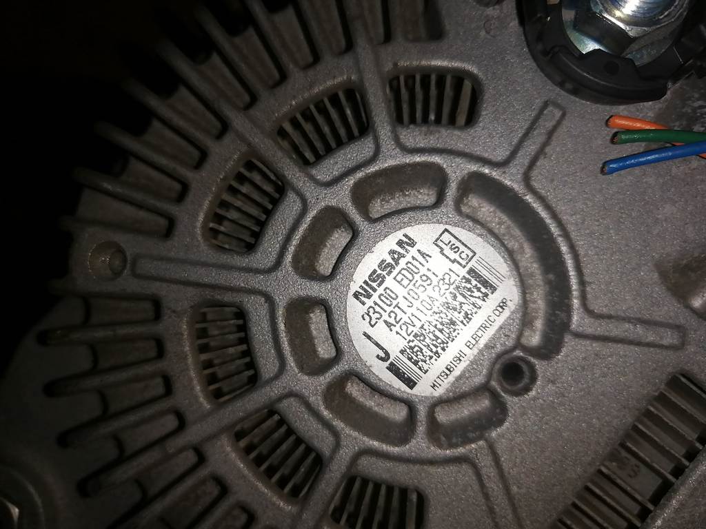 генератор Nissan Note 3