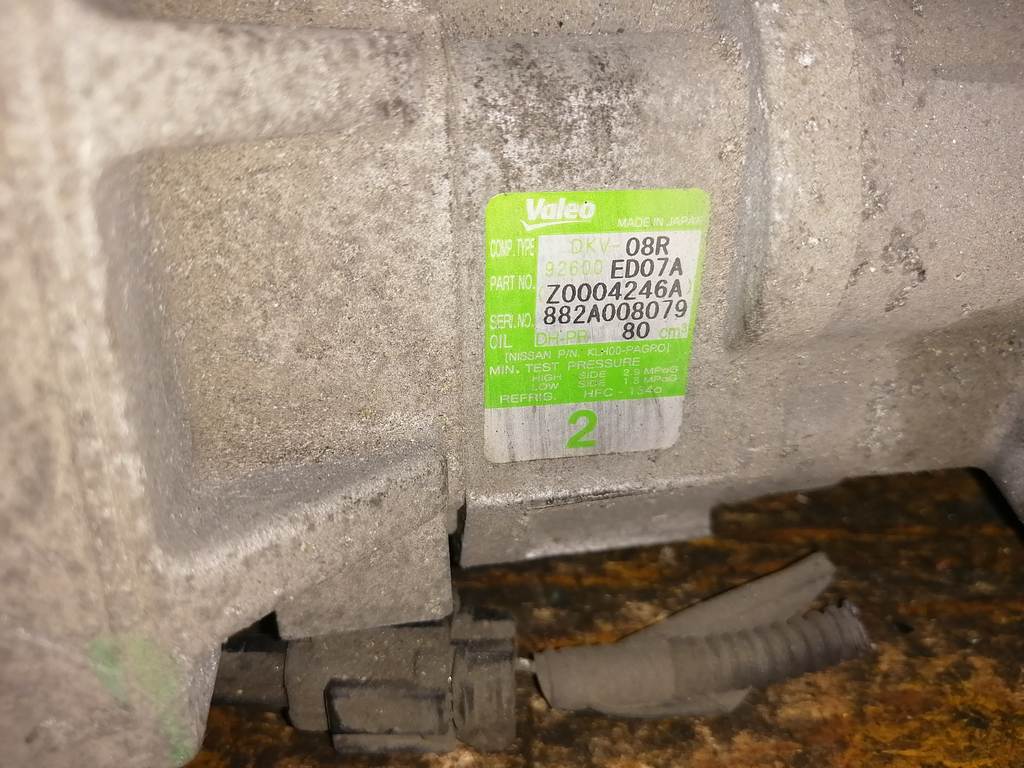 Система кондиционирования Nissan Note 2