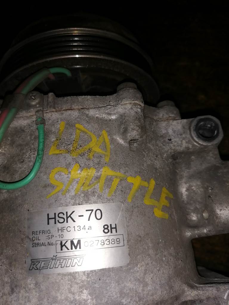 LDA КОМПРЕССОР КОНДИЦИОНЕРА HSK-70 Honda Fit Shuttle 1