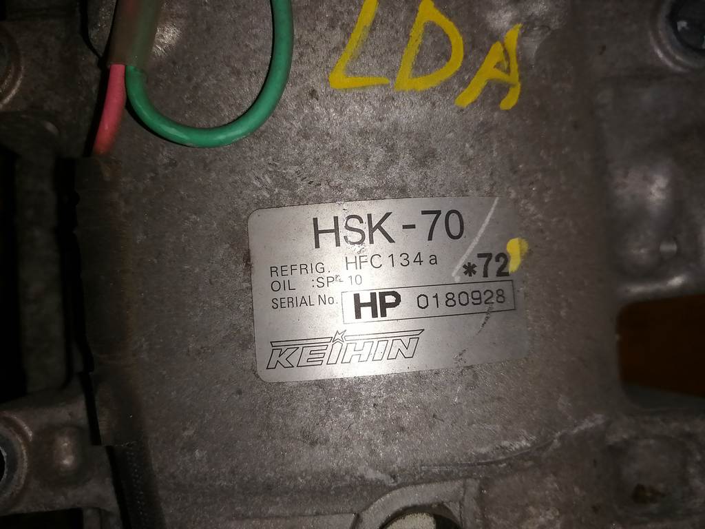 Система кондиционирования Honda Insight 2