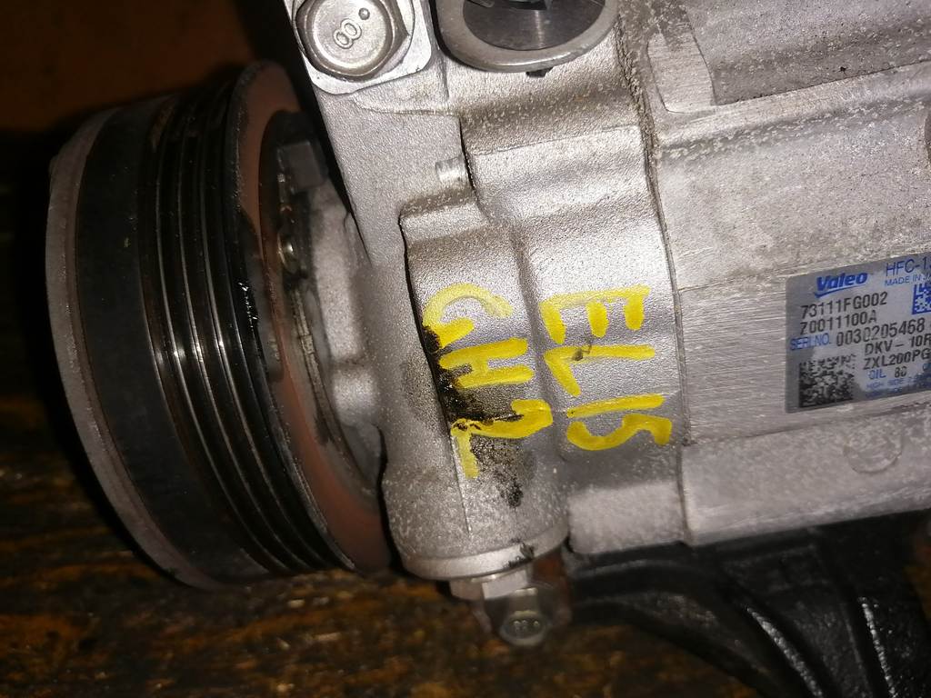 EL15 КОМПРЕССОР КОНДИЦИОНЕРА 73111FG002 Subaru Impreza 1