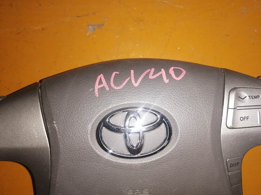 CAMRY ACV40 РУЛЬ(КОЖА)+SRS НАКЛАДКА Toyota Camry 1