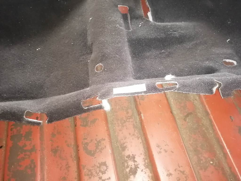 ковер салона Nissan Teana 3