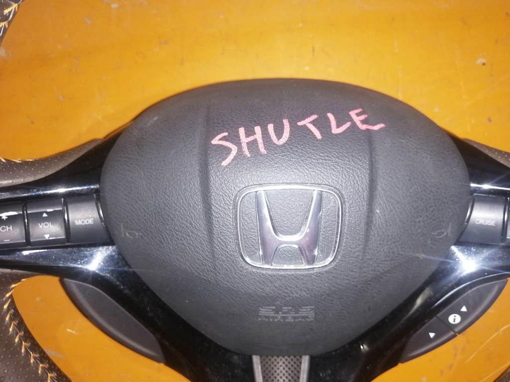 FIT SHUTTLE GP2 РУЛЬ(КОЖА)+SRS НАКЛАДКА Honda Fit Shuttle 1